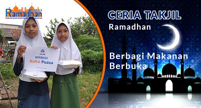 Banner program TAKJIL CERIA RAMADHAN PENUH MAKNA