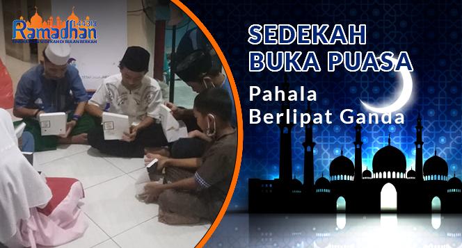 Gambar banner Pahala Lipat Ganda, Sedekah Buka Puasa Yatim dan Dhuafa