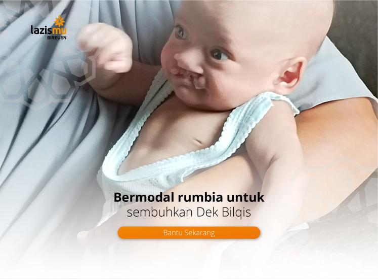 Gambar banner Bermodal rumbia untuk sembuhkan Dek Bilqis Gambar banner Bermodal rumbia untuk sembuhkan Dek Bilqis