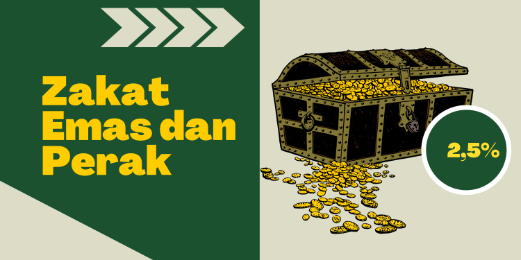 Banner program Zakat Emas dan Perak
