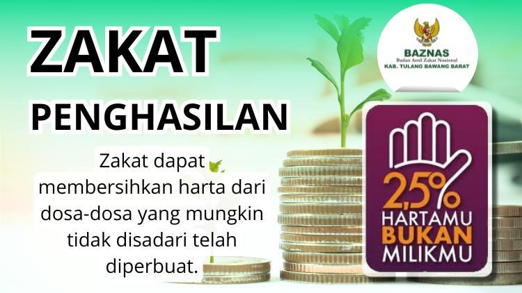 Banner program Zakat Penghasilan