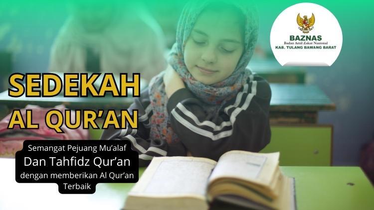 Banner program Sedekah Al-Quran