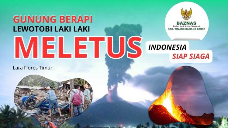 Banner program YUK RINGANKAN KORBAN GUNUNG MELETUS