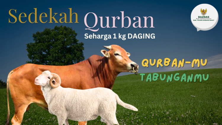 Gambar banner SEDEKAH QURBAN Gambar banner SEDEKAH QURBAN