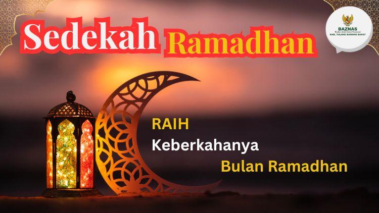 Gambar banner Sedekah ramadhan