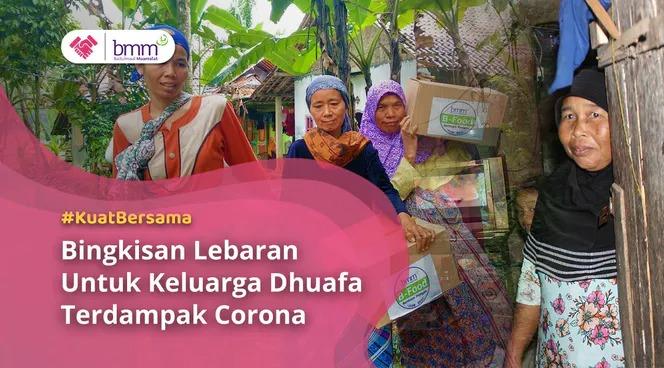 Gambar banner BINGKISAN LEBARAN UNTUK PEJUANG KELUARGA