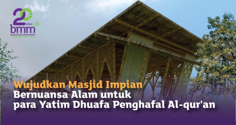 Gambar banner Wujudkan Masjid Impian Para Santri Yatim Dhuafa