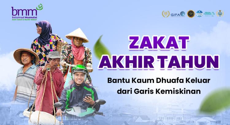 Banner program Sucikan Harta dengan Tunaikan Zakat Maal
