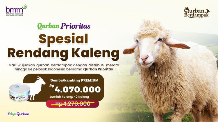 Gambar banner Qurban Domba Rendang Kaleng Premium