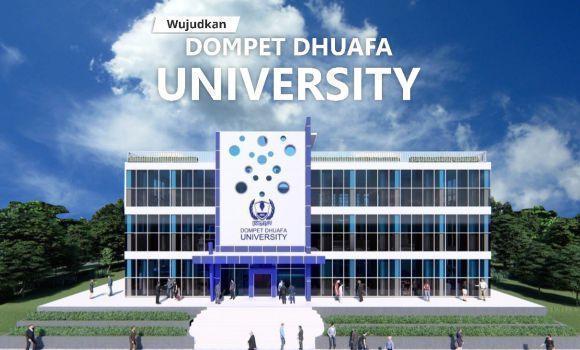 Banner program Wujudkan Dompet Dhuafa University
