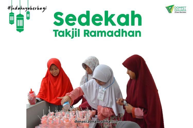 Banner program Sedekah Takjil Ramadhan