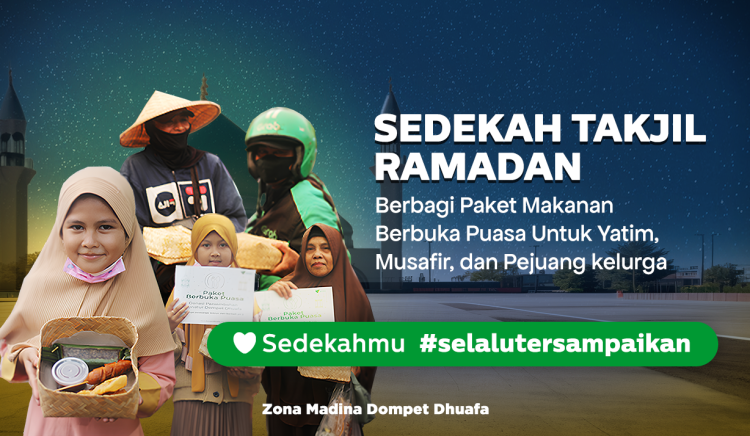 Banner program Berbagi Takjil Ramadan