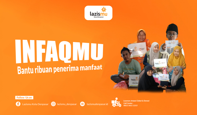 Gambar banner Tunaikan Infaqmu bersama Lazismu Denpasar