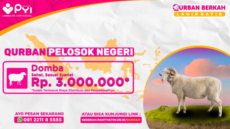 Gambar banner QURBAN DOMBA BERKAH PELOSOK NEGERI