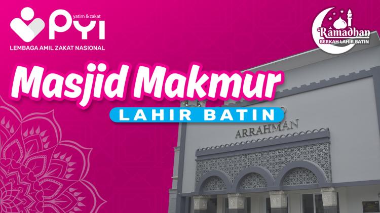 Banner program Sedekah Alat Ibadah Untuk Masjid di Pelosok Desa