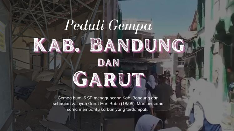 Gambar banner Bantu Korban Gempa Bumi di Kabupaten Bandung