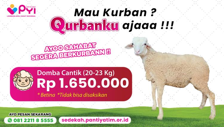 Gambar banner Qurban Paket Cantik Tebar Keberkahan