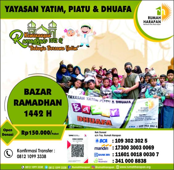Gambar banner Bazar Ramadhan