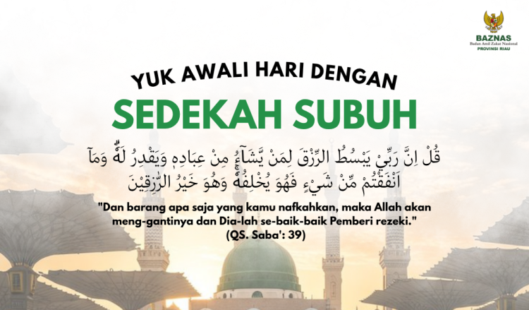 Gambar banner SEDEKAH SUBUH