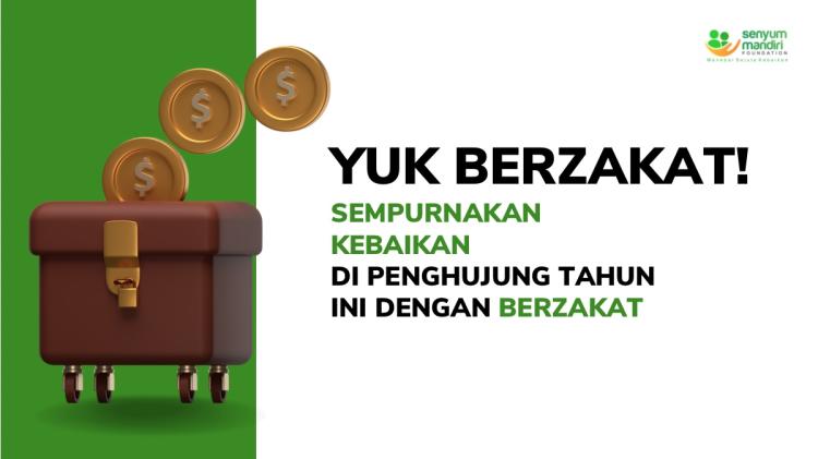 Banner program Yuk Berzakat, agar Hatamu Dapat Bermanfaat untuk Umat
