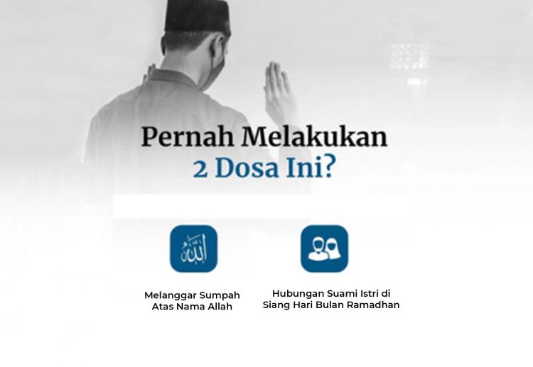 Gambar banner Raih Ampunan  Rahmat dengan Tunaikan Kafarat