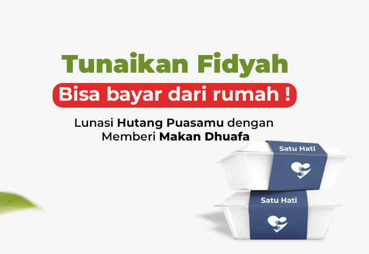 Gambar banner Tunaikan Fidyah Puasa, Berbagi Makanan untuk Dhuafa Gambar banner Tunaikan Fidyah Puasa, Berbagi Makanan untuk Dhuafa