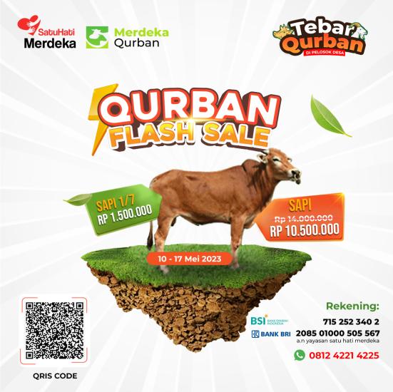 Gambar banner Qurban Flash Sale 