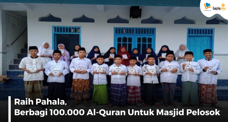 Gambar banner Sedekah 100.000 Al-Quran, Bantu Masjid Pelosok Punya Al-Quran Baru Gambar banner Sedekah 100.000 Al-Quran, Bantu Masjid Pelosok Punya Al-Quran Baru