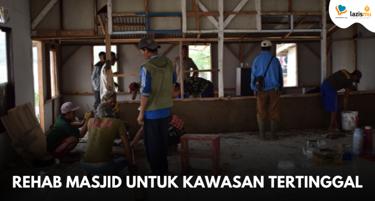 Gambar banner BANTU REHAB MASJID KAWASAN TERTINGGAL TERISOLIR Gambar banner BANTU REHAB MASJID KAWASAN TERTINGGAL TERISOLIR
