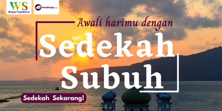 Banner program Awali Hari Dengan Sedekah Subuh 