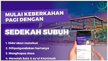 Gambar banner Raih Keberkahan Setiap Hari dengan Sedekah Subuh Gambar banner Raih Keberkahan Setiap Hari dengan Sedekah Subuh