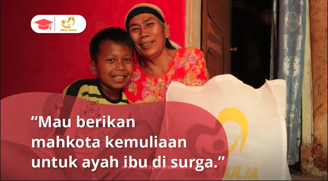 Gambar banner Hadiah Tas Sekolah Baru untuk Lebaran Yatim