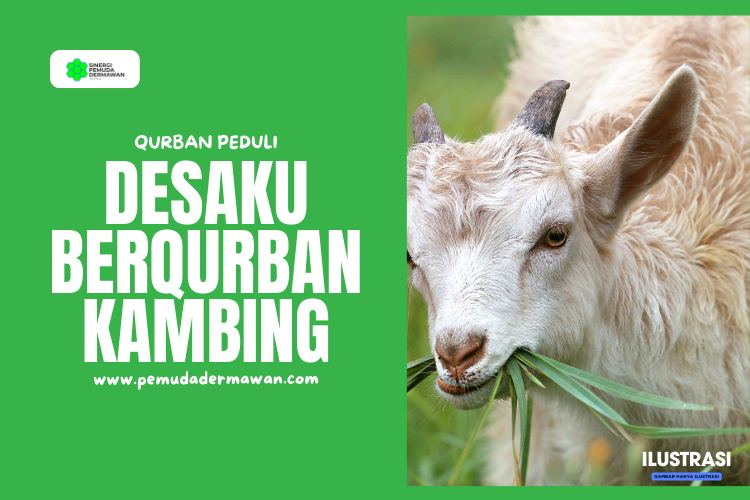 Banner program Desaku Berqurban Kambing