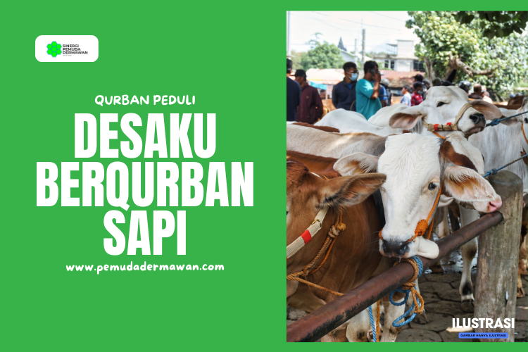 Banner program Desaku Berqurban Sapi