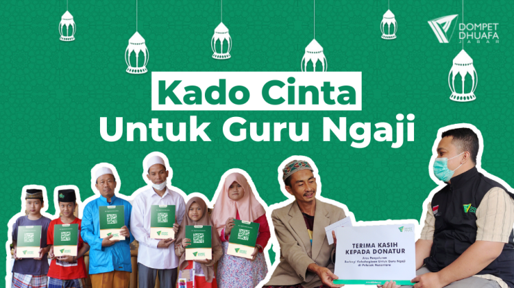 Banner program Saatnya Balas Jasa Guru Ngaji Indonesia Dengan Penghargaan Terbaik