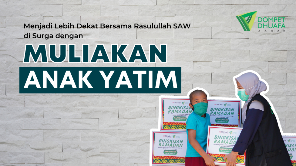 Banner program Muliakan Anak Yatim