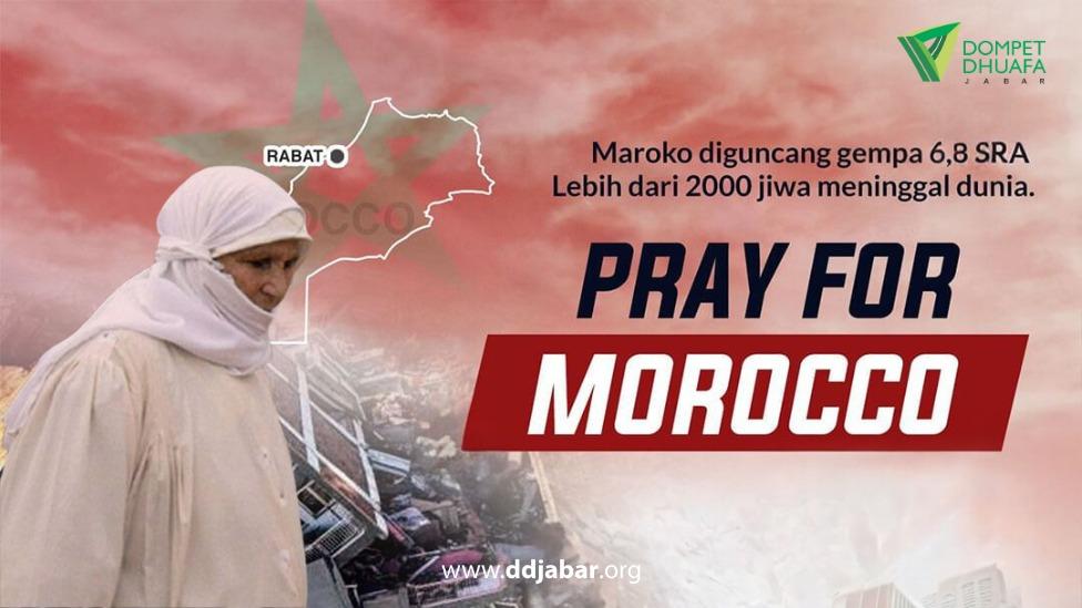 Gambar banner Bantu Segera, Saudara Kita Yang Terdampak Gempa Maroko
