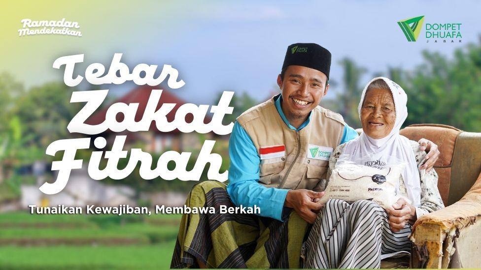 Banner program Tebar Zakat Fitrah