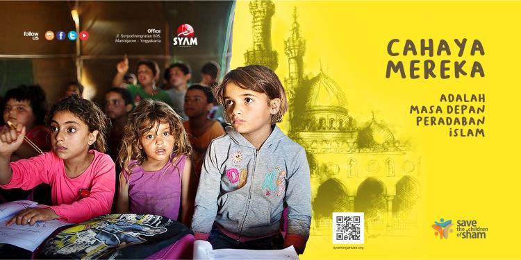 Gambar banner Save Children of Sham Gambar banner Save Children of Sham