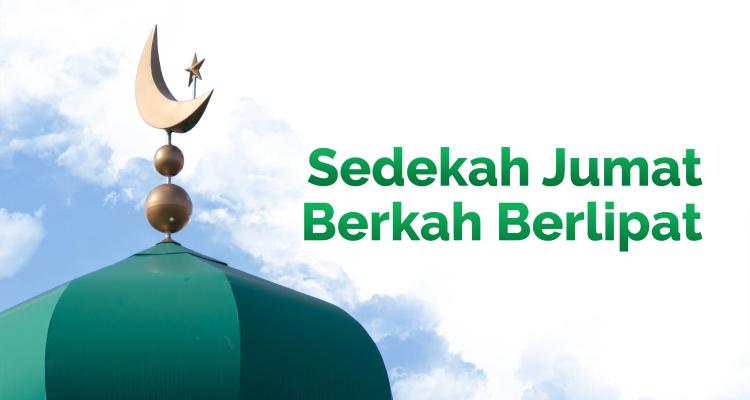 Banner program Sedekah Jumat Berkah Berlipat