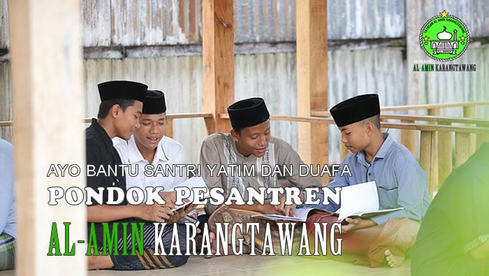 Gambar banner Bantuan Santri Yatim dan Duafa