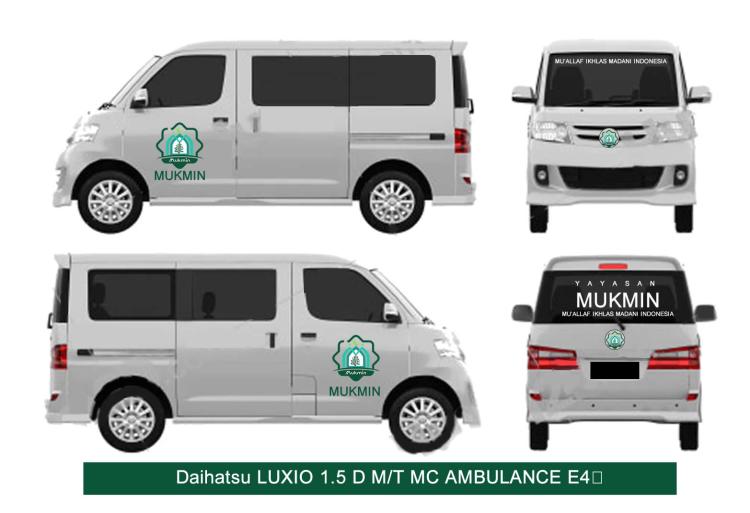 Gambar banner Wakaf Mobil Operasional dan Mobil Siaga untuk Muallaf
