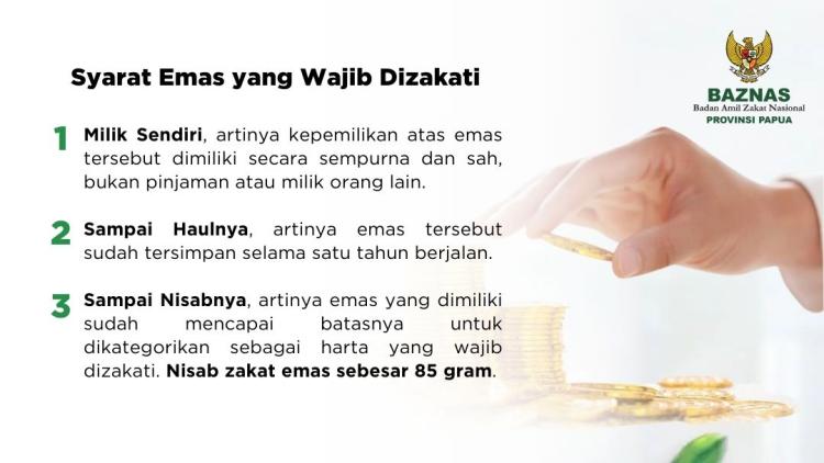 Gambar banner Tunaikan Zakat Emas