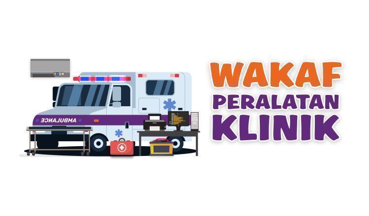 Gambar banner Wakaf Perlengkapan Klinik Griya Sehat