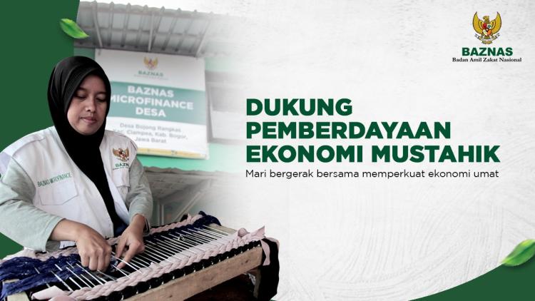 Gambar banner Dukung Pemberdayaan Ekonomi Mustahik