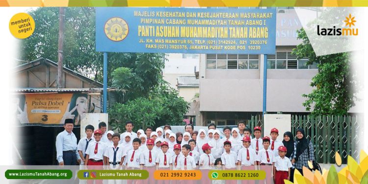 Gambar banner Donasi Anak Asuh Panti Asuhan Muhammadiyah Tanah Abang 