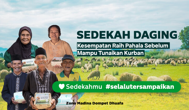 Banner program Sedekah Daging