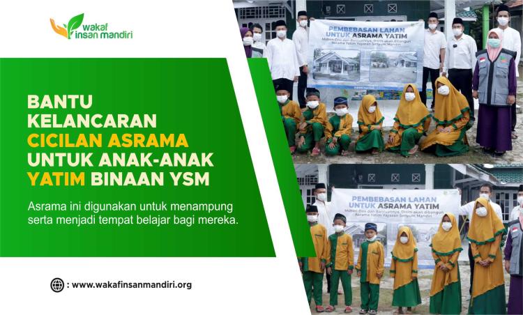 Gambar banner Yuk kekalkan hartamu dengan berwakaf