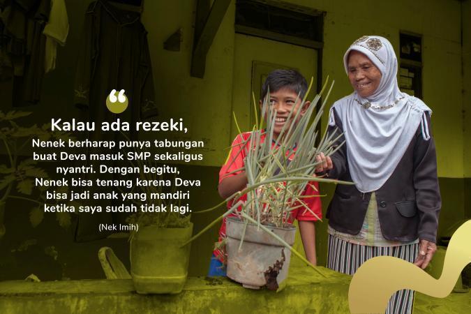 Banner program Patungan Peralatan Sekolah untuk Yatim Dhuafa