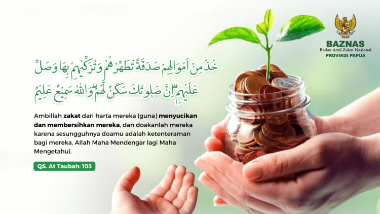 Gambar banner Tunaikan Zakat Penghasilan